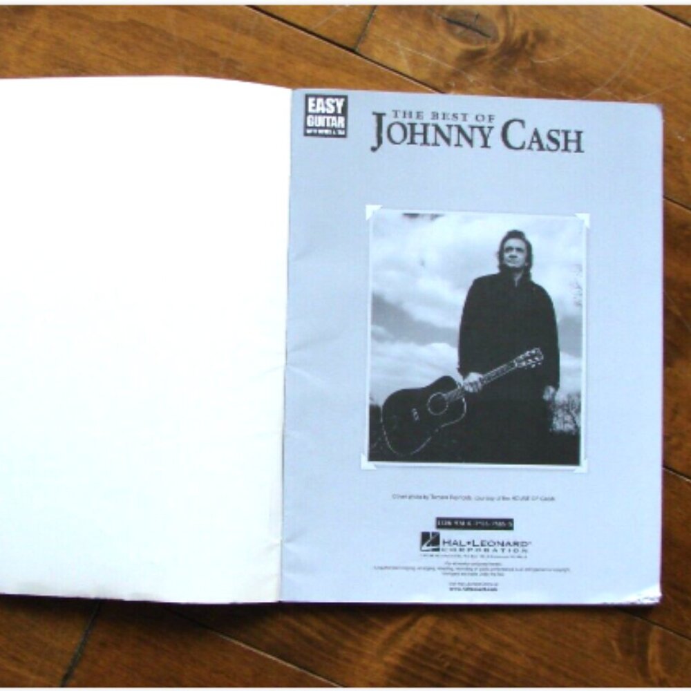 The Best of Johnny Cash Easy Guitar Notes Tab Sheet Music Vocals - Picture 2 of 6